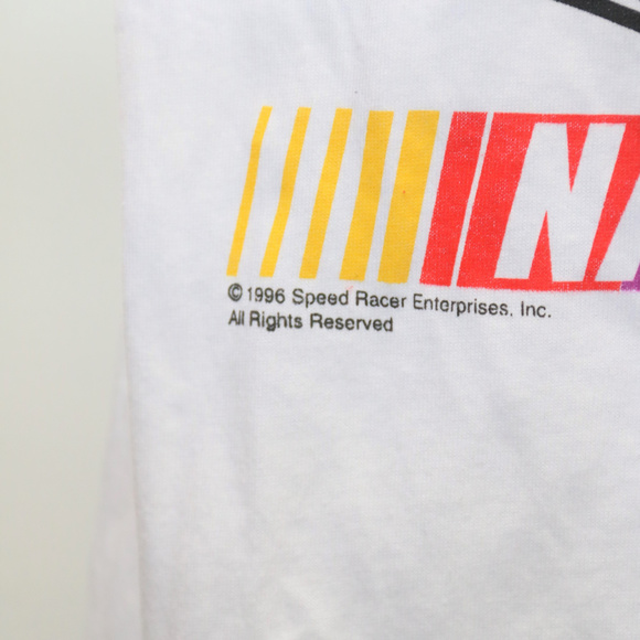 1996 SPEED RACER" Japanese Anime Nascar Tee - Picture 4 of 5